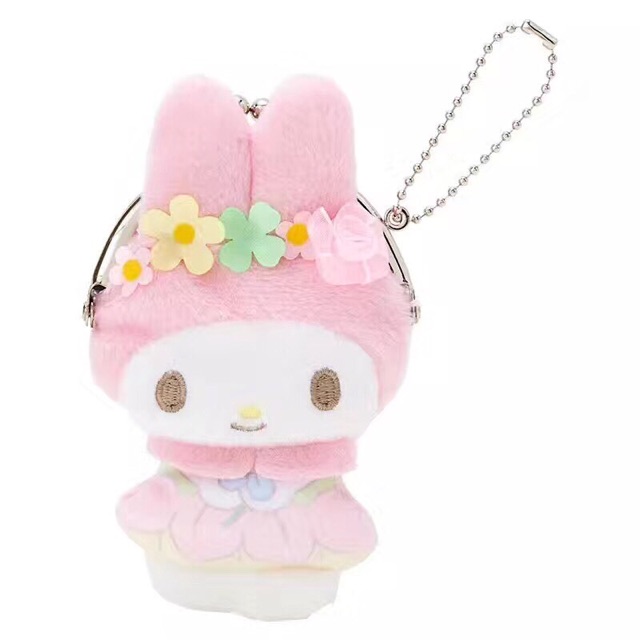 กระเป๋าลูกบิดใส่เหรียญขนาดเล็ก มีลายหน้าหลังค่ะ เหลือลายคิตตี้นะคะ