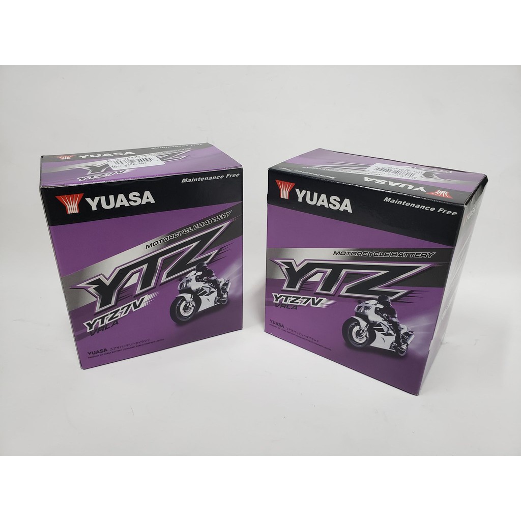 แบตเตอรี่ YUASA (12V 7AH) YTZ7V N-Max , Aerox155