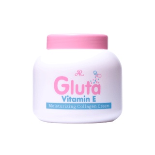 AR Gluta Vitamin E Moisturizing Collagen Cream เอ อาร์ กลูต้า วิตามินอี มอยเจอร์ไรซิ่ง คอลลาเจน ครีม (200g.)