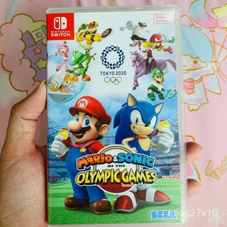 แผ่นเกมนินเทนโด้ มือ 2 เกม Mario &amp; Sonic 39kN