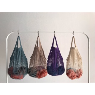 กระเป๋าตาข่าย mesh bag/ net bag