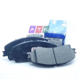 ผ้าเบรค Akebono NISSAN  794WK X-TRAIL 14-19 (T32) คู่หน้า