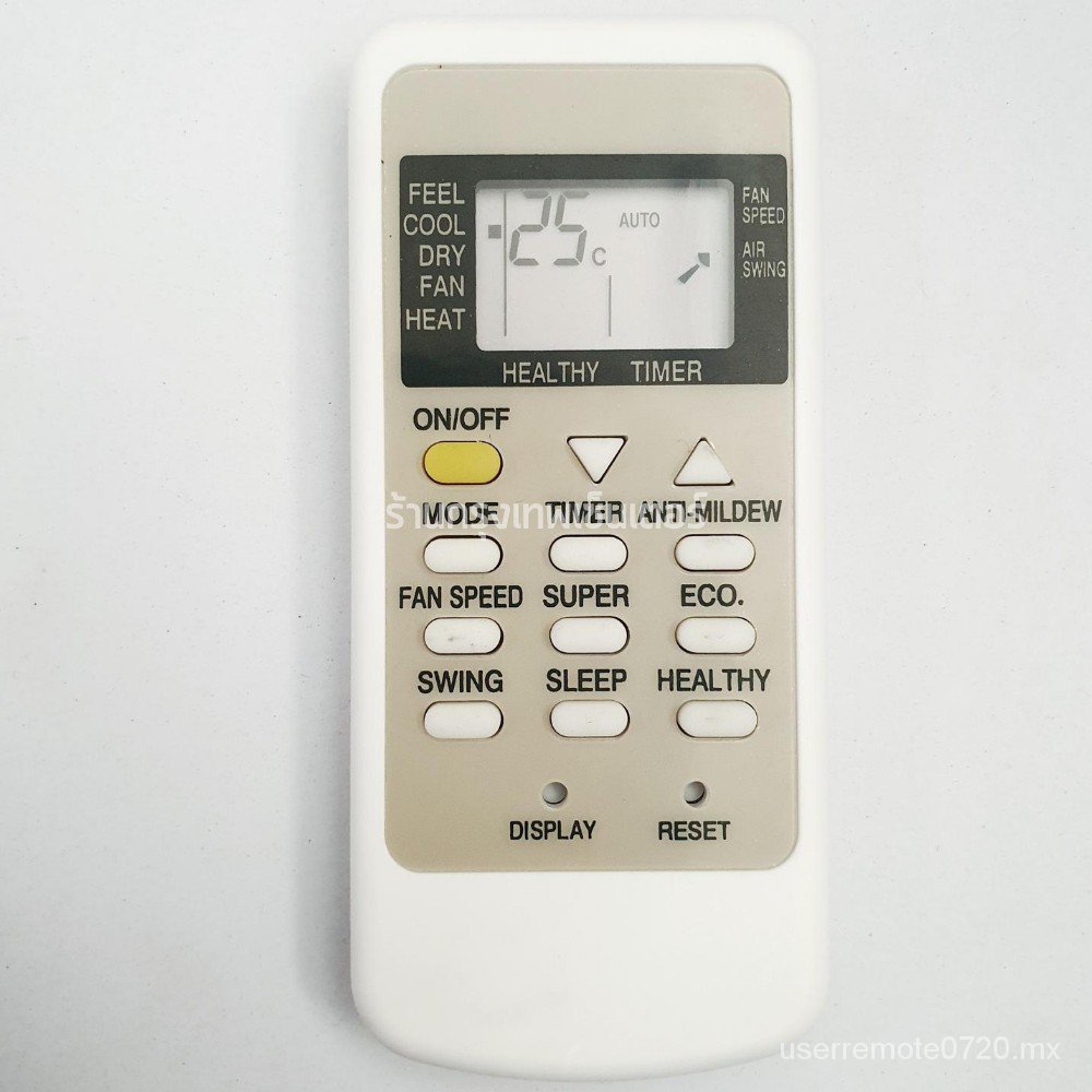 Amena Central air Turbo cool TCL รีโมท GYKQ-05 แทนที่ทุกรุ่น Remote Air Conditioner / TCA Amena Tcl