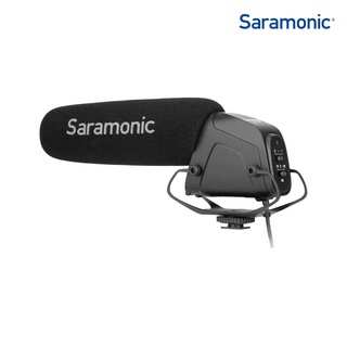 Saramonic SR-VM4 ไมโครโฟนช็อตกันติดหัวกล้องไมค์คอนเดนเซอร์แบบซุปเปอร์คาร์ดิออยด์