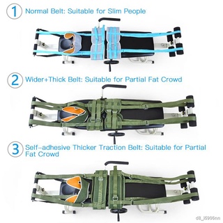 Canvas Adjustable Lumbar Traction Belt Bed Traction Bed Body Stretch Spine Ankle Vertebra Fatigue Minor Injurie Tensione