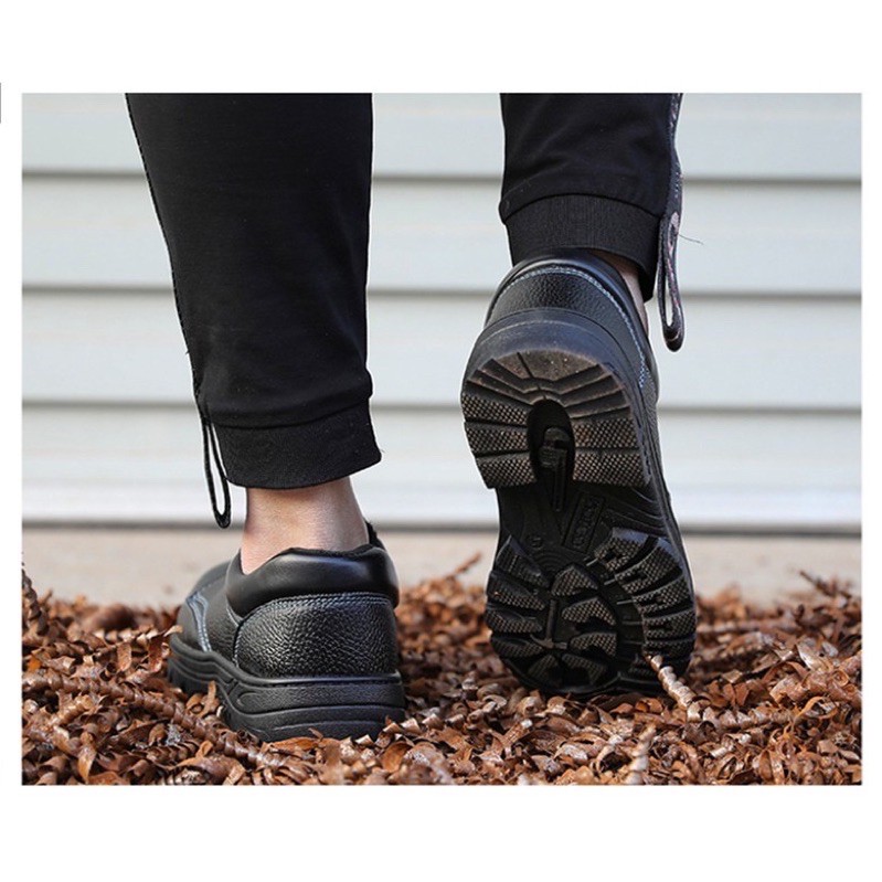 รองเท้าเซฟตี้ safety shoes หัวเหล็ก พื้นเหล็ก