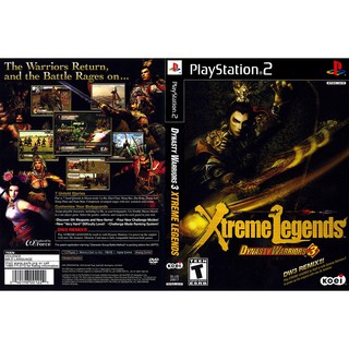 DYNASTY WARRIORS 3 XTREME LEGENDS [PS2 US : DVD5 1 Disc]