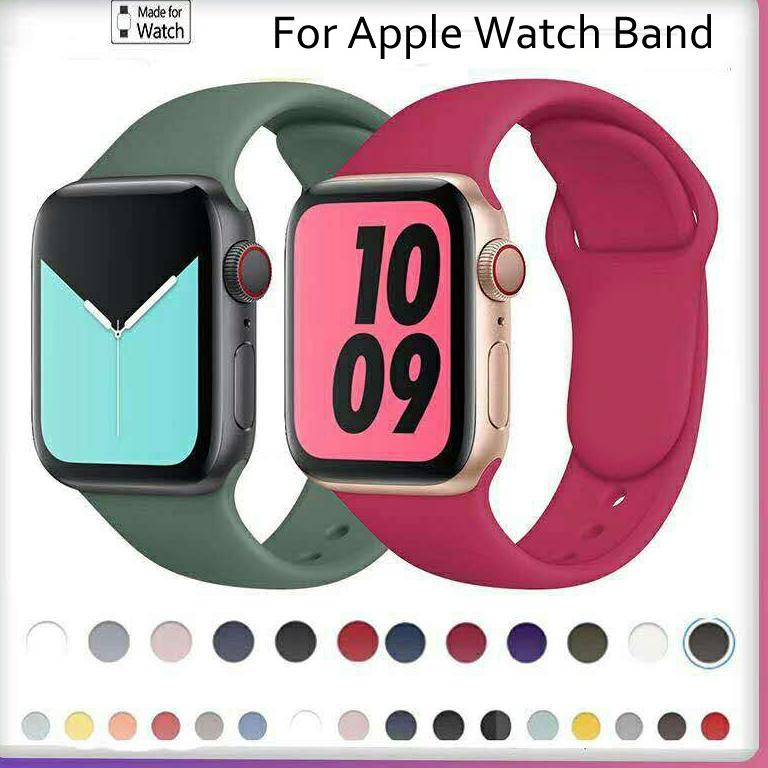 2021 สายนาฬิกาข้อมือสําหรับ Apple Watch 38 มม. 42 มม. 44 มม. 40 มม. iWatch 6 Series 6 SE 5 4 3 2 1 S37L