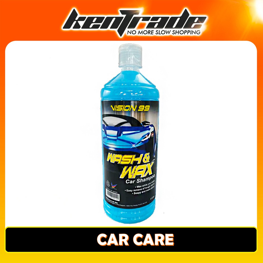 VISION 99 Wash & Wax Car Shampoo 1000ml