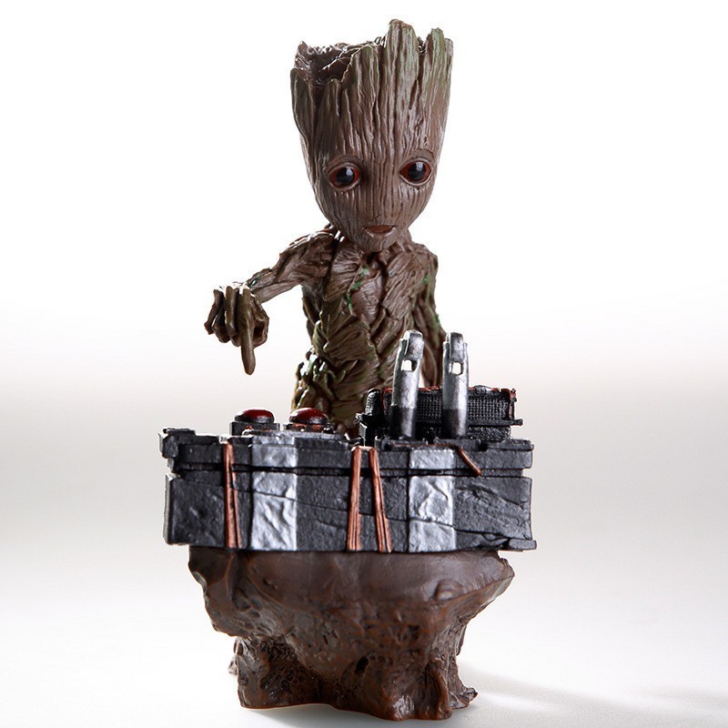 Figure พร้อมส่งในไทย Baby groot กรูทกดระเบิด bomb