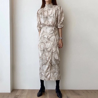 🌷พร้อมส่ง🌷 Oversize Korean chic dress เดรสเกาหลี เดรสชิคๆ เดราคาเฟ่ต์