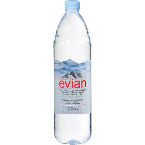 Evian Mineral Water 125lt น้ำแร่เอเวียง 1.25 ลิตร