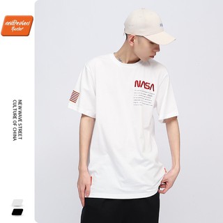 🔥พร้อมส่ง🔥เสื้อยืดสกรียลาย NaSa 🪐 ( SH235 )