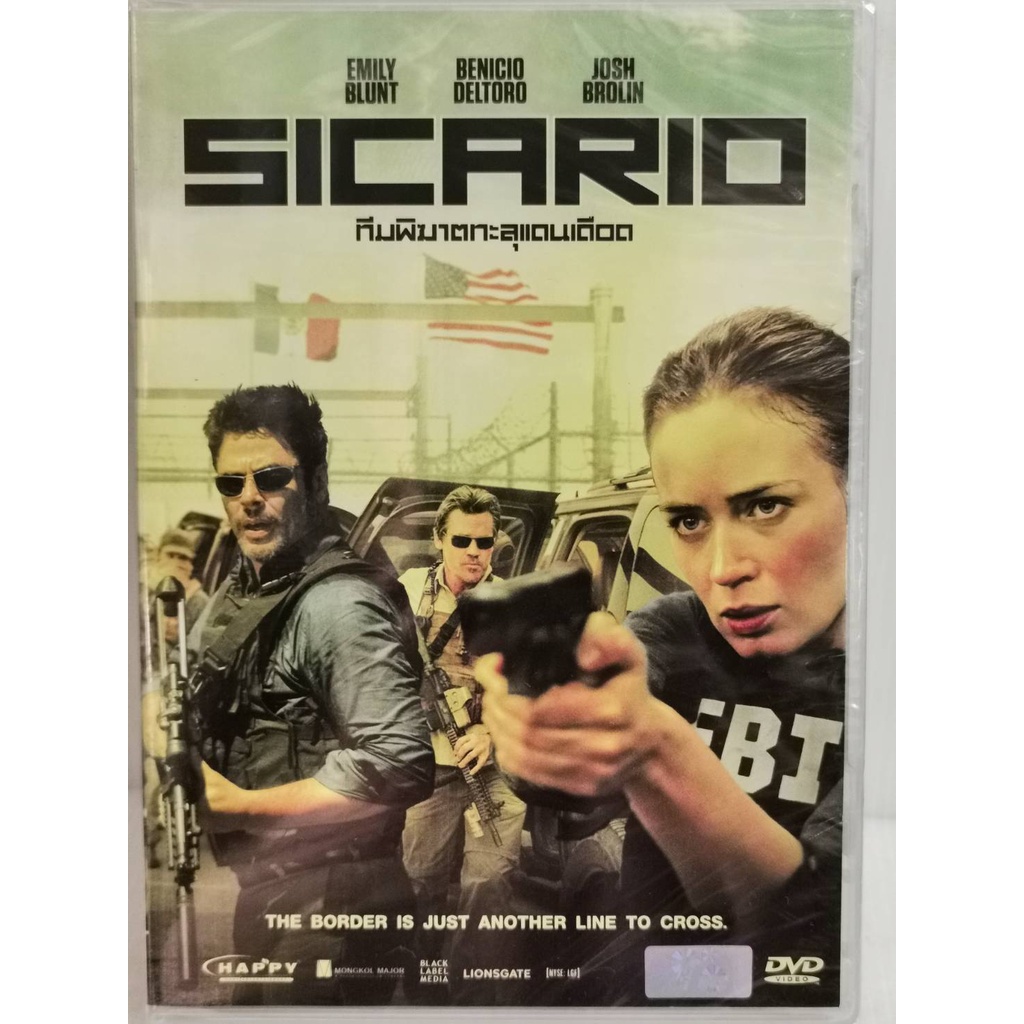 DVD : Sicario (2015) ทีมพิฆาตทะลุแดนเดือด " Emily Blunt, Benicio ...