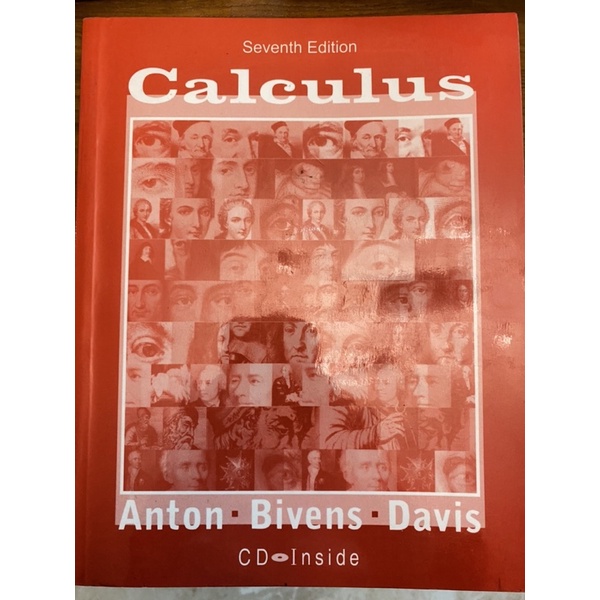 [หนังสือมือสอง เหมือนใหม่ 99% textbook Math] Calculus (Seventh Edition) Anton Bivens Davis - Wiley
