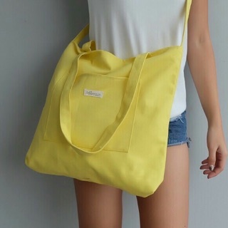 Bow Basic bag in Yellow