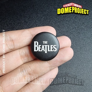 The BEATLES BAND PIN Pins 25 มม. กระดุมพิน อุปกรณ์เสริมกระเป๋าผู้ชาย