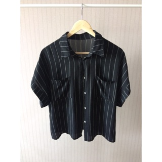 Black Stripped Shirt