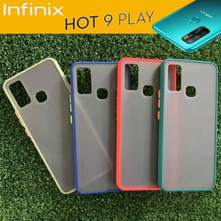 เคส ขอบยาง  สำหรับ Infinix Hot 9 Play