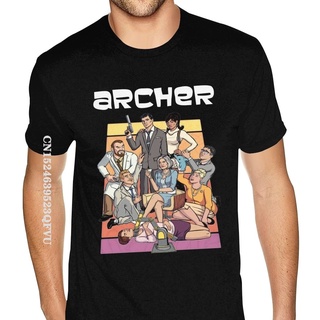 oversize T-shirt เสื้อยืด พิมพ์ลายอนิเมะ Danger Zone Archer สีม่วง สไตล์วินเทจ S-5XL