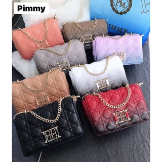 พร้อมส่ง กระเป๋าแบรนด์ PIMMY งานเเบรนด์เเท้ กระเป๋าสะพาย