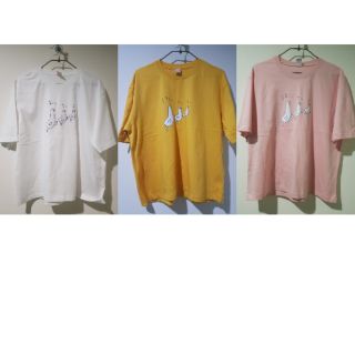 เสื้อยืด oversize เกาหลีคูลๆ พร้อมส่ง 120฿120฿120฿