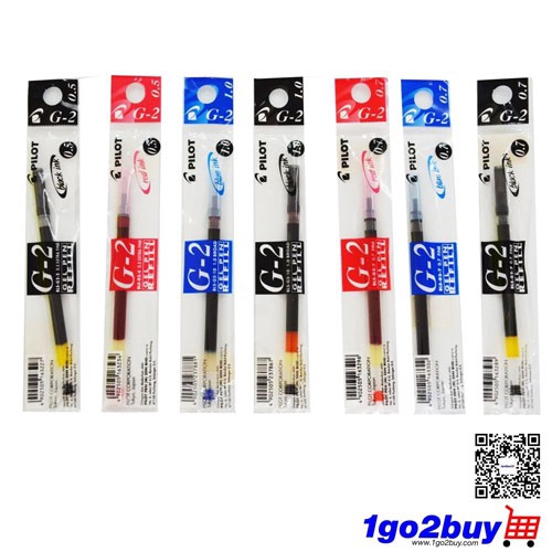 [Pilot] G2 Gel Pen รีฟิล 0.5mm / 0.7mm / 1.0mm (Medium / Fine)