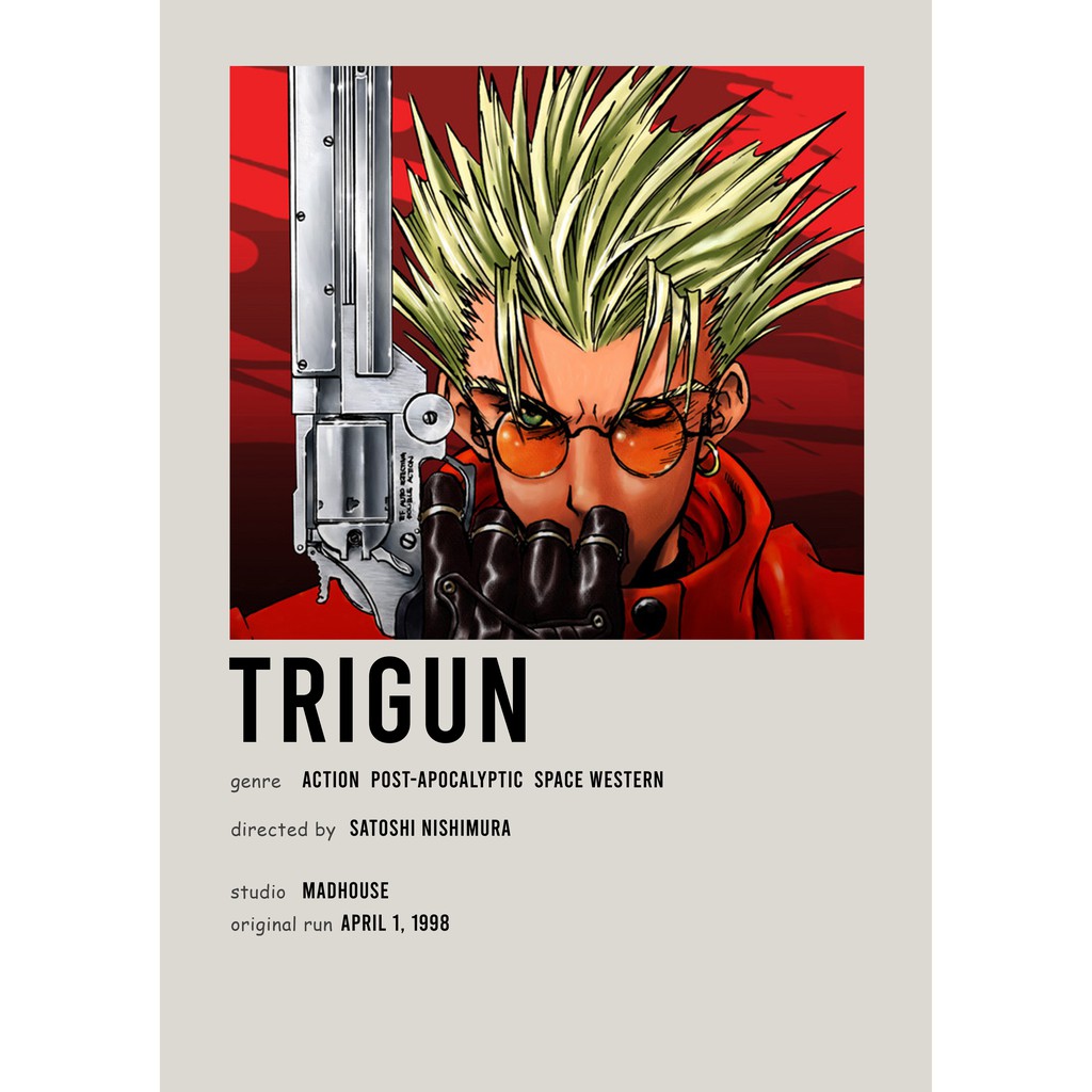 โปสเตอร์อะนิเมะ Trigun