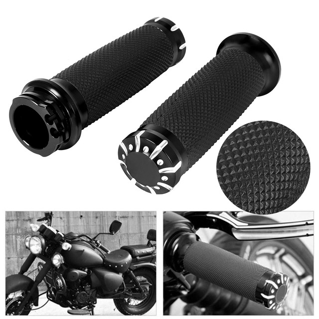 1 คู่ 25 มม.Universal มอเตอร์ไซด์ CNY Handlebar Grips สําหรับ Harley XL883 1200 X48 72 RDS