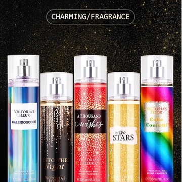 น้ำหอม Victoria's Secret bath & body works fragrance mist สเปรย์น้ำหอมฉีดตัว 236 ml ขนาดใหญ่ งานแท้