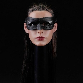 So-toys SO-017 1/6 Scale Anne Hathaway Batman โมเดลหัวแคทวูแมนของเล่นสําหรับเด็กผู้หญิง 12นิ้ว