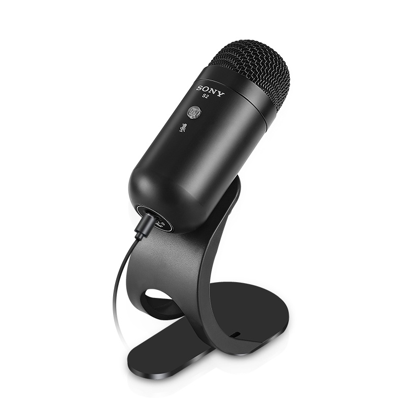 ไมค์อัดเสียง ไมโครโฟนคอนเดนเซอร์  sony แท้ S1/S2 ไมค์ไลฟ์สด usb Microphone ไมค์คอนแดนเซอ พร้อม ขาตั้งไมค์โครโฟน