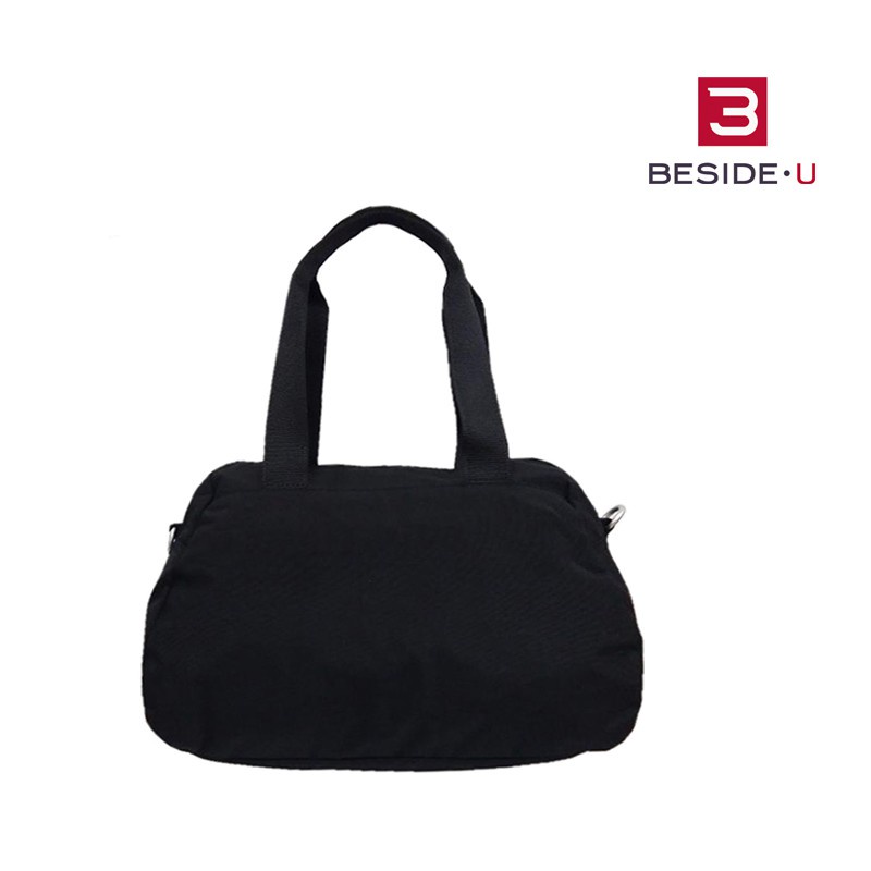 ๑Beside-U (บีไซค์ยู) กระเป๋าถือสตรี รุ่น Benito  BU 19-0196  สีดำ