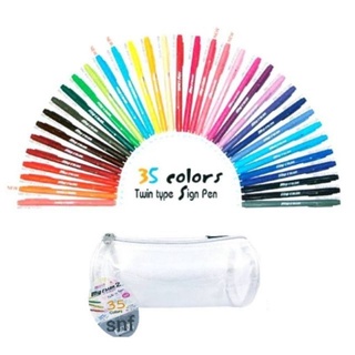 ปากกาสี My Color 2 DONG-A  แบบชุดเซ็ท 35 สี รหัส MC2-35C