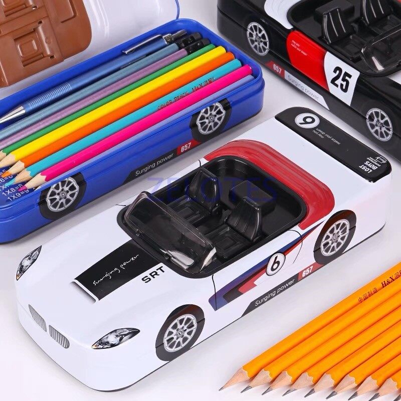 กล่องดินสอเหล็ก กล่องดินสอเด็ก น่ารัก กำนัล ของรางวัล（ไม่มีดินสอไม้อยู่ในนั้น）#กล่องดินสอ