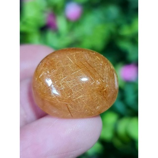 ไหมทอง ควอตซ์ Golden Rutilated Quartz 41.64 กะรัต Cts.