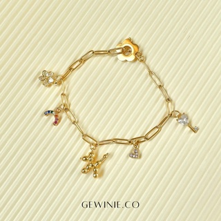 Gewinie.co - Personalized Bracelet สร้อยข้อมือเลือกจี้เอง (รบกวนอ่านรายละเอียดสินค้าก่อนสั่งซื้อนะคะ)