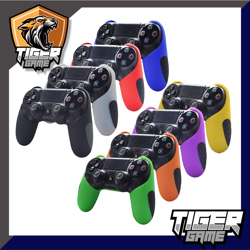 ซิลิโคนจอย Ps4 แบบเปิดหน้า (ซิลิโคนจอย Ps4 แบบหนา)(Silicon Ps4)(Ps4 controller case)(ซิลิโคนจอย Ps4)