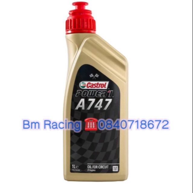 Castrol a747 หัวเชื้อน้ำมัน2ที รถจักรยานยนต์ 2 จังหวะ