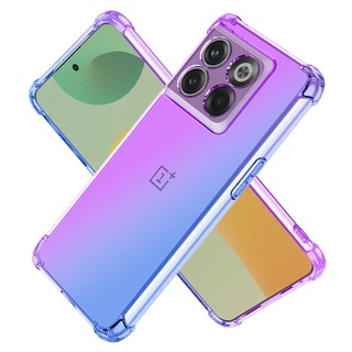 เคสโทรศัพท์มือถือ ซิลิโคนนิ่ม Tpu ใส กันกระแทก ไล่โทนสี สําหรับ ONEPLUS ACE PRO 10T 10R 5G 9RT 9R 8T