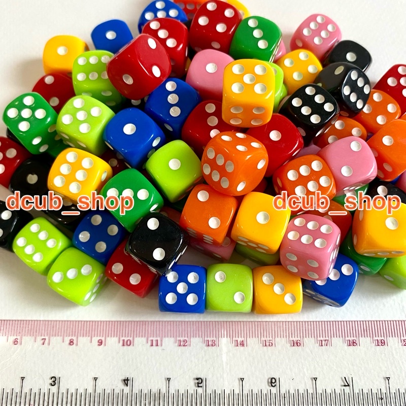 ลูกเต๋า ขนาด 16ม.ม. ลูกละ 9 บาท dice 16 มิล - รูปที่ 6