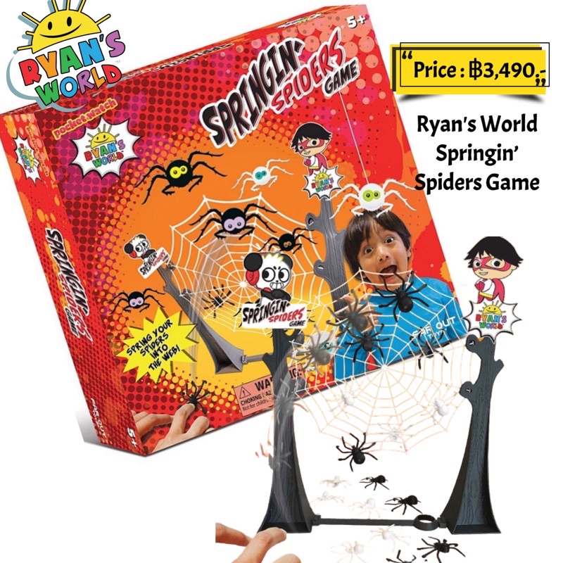 Ryan's World Springin’ Spiders Game