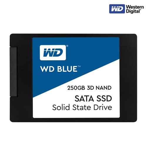 250 GB SSD SATA WD BLUE (WDS250G2B0A) 3D NAND ประกัน 5Y หรือ 100 TBW