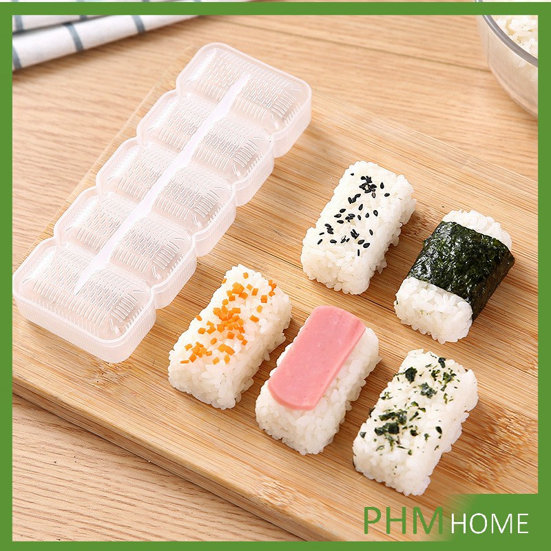 แม่พิมพ์ข้าวปั้น แม่พิมพ์ซูชิ เครื่องทำซูชิ เครื่องทำซูชิ มีให้เลือก 3 แบบ sushi mold