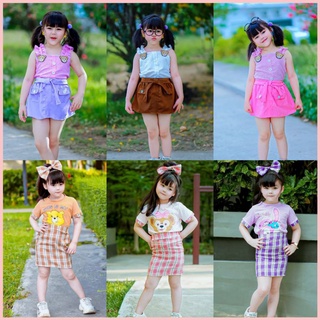 ✅สินค้าพร้อมส่ง✅ชุดเซ็ทกระโปรงลูกสาว #ชุดเด็กแฟชั่น #ing