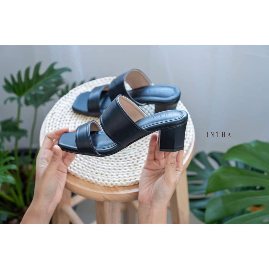 ส่งฟรี ! รองเท้า Special fluffy รุ่น INT001 #Black