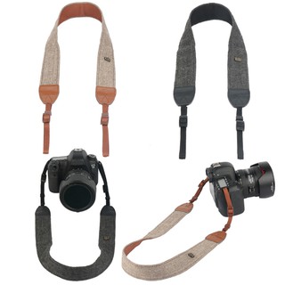 ราคาสายคล้องกล้อง คล้องคอ สไตล์วินเทจ สำหรับ กล้อง Sony Nikon Canon Olympus DSLR