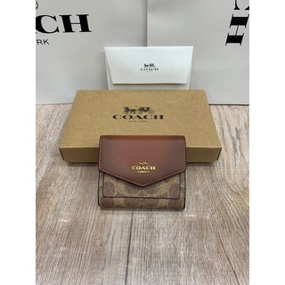 (แท้ 💯%‼) 🔥🔥 COACH SHOT WALLET BAG