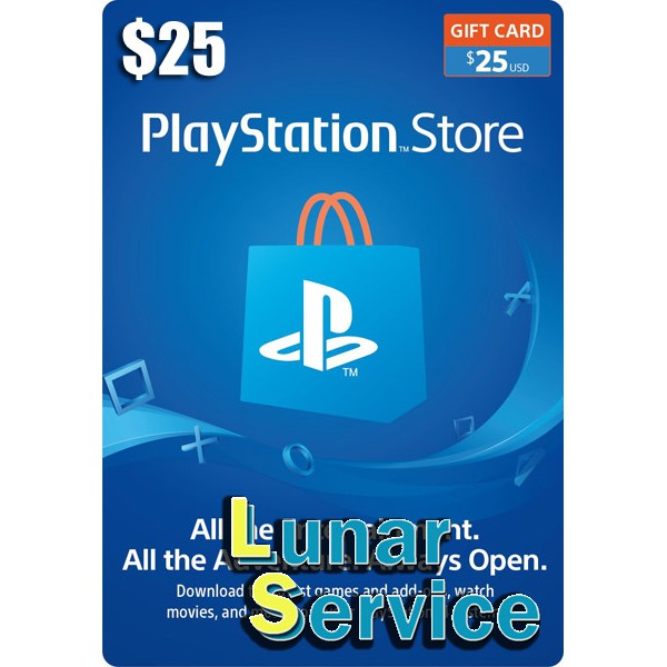 SALE PSN US 25$ สำหรับ PSN US Account เกมและอุปกรณ์เสริม แผ่นและตลับเกม เพลย์สเตชั่น