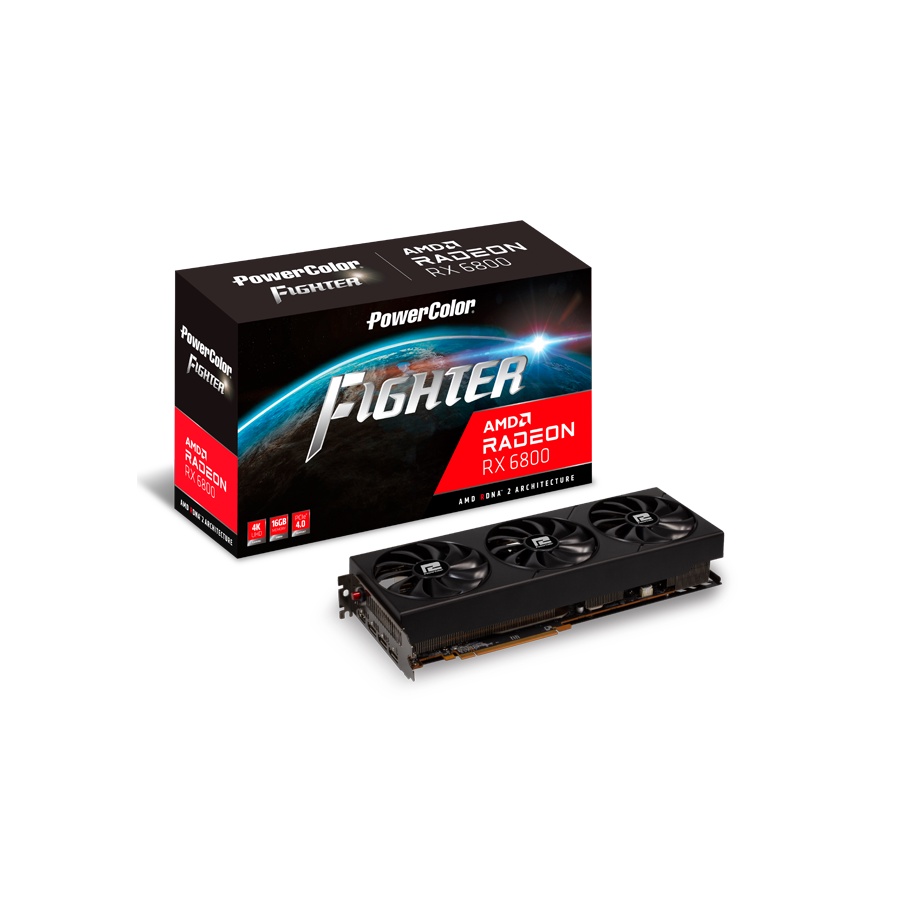 Fighter AMD Radeon RX 6800 16GB//////มือ1ประกันไทยเต็ม3ปี